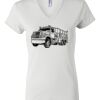 Women's Short Sleeve V-Neck T-Shirt Thumbnail