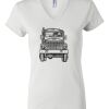 Women's Short Sleeve V-Neck T-Shirt Thumbnail