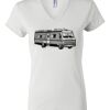 Women's Short Sleeve V-Neck T-Shirt Thumbnail