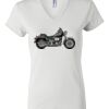 Women's Short Sleeve V-Neck T-Shirt Thumbnail