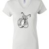 Women's Short Sleeve V-Neck T-Shirt Thumbnail