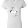 Women's Short Sleeve V-Neck T-Shirt Thumbnail