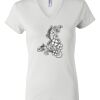 Women's Short Sleeve V-Neck T-Shirt Thumbnail