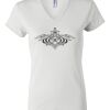 Women's Short Sleeve V-Neck T-Shirt Thumbnail