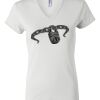 Women's Short Sleeve V-Neck T-Shirt Thumbnail
