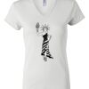 Women's Short Sleeve V-Neck T-Shirt Thumbnail