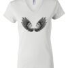 Women's Short Sleeve V-Neck T-Shirt Thumbnail