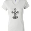 Women's Short Sleeve V-Neck T-Shirt Thumbnail