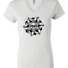 Women's Short Sleeve V-Neck T-Shirt Thumbnail
