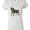 Women's Short Sleeve V-Neck T-Shirt Thumbnail