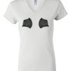 Women's Short Sleeve V-Neck T-Shirt Thumbnail