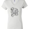 Women's Short Sleeve V-Neck T-Shirt Thumbnail