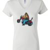 Women's Short Sleeve V-Neck T-Shirt Thumbnail