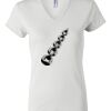 Women's Short Sleeve V-Neck T-Shirt Thumbnail