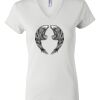 Women's Short Sleeve V-Neck T-Shirt Thumbnail