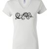 Women's Short Sleeve V-Neck T-Shirt Thumbnail