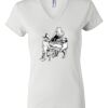Women's Short Sleeve V-Neck T-Shirt Thumbnail