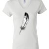 Women's Short Sleeve V-Neck T-Shirt Thumbnail