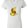Women's Short Sleeve V-Neck T-Shirt Thumbnail