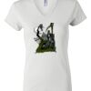 Women's Short Sleeve V-Neck T-Shirt Thumbnail
