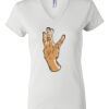 Women's Short Sleeve V-Neck T-Shirt Thumbnail
