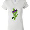 Women's Short Sleeve V-Neck T-Shirt Thumbnail