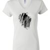 Women's Short Sleeve V-Neck T-Shirt Thumbnail