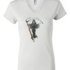 Women's Short Sleeve V-Neck T-Shirt Thumbnail