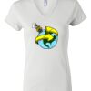 Women's Short Sleeve V-Neck T-Shirt Thumbnail