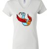 Women's Short Sleeve V-Neck T-Shirt Thumbnail