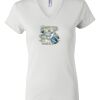 Women's Short Sleeve V-Neck T-Shirt Thumbnail