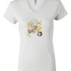 Women's Short Sleeve V-Neck T-Shirt Thumbnail