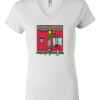 Women's Short Sleeve V-Neck T-Shirt Thumbnail