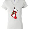 Women's Short Sleeve V-Neck T-Shirt Thumbnail