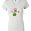 Women's Short Sleeve V-Neck T-Shirt Thumbnail