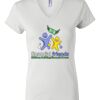 Women's Short Sleeve V-Neck T-Shirt Thumbnail