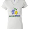 Women's Short Sleeve V-Neck T-Shirt Thumbnail