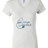 Women's Short Sleeve V-Neck T-Shirt Thumbnail