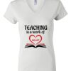 Women's Short Sleeve V-Neck T-Shirt Thumbnail