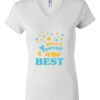 Women's Short Sleeve V-Neck T-Shirt Thumbnail