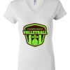 Women's Short Sleeve V-Neck T-Shirt Thumbnail