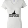 Women's Short Sleeve V-Neck T-Shirt Thumbnail