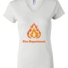 Women's Short Sleeve V-Neck T-Shirt Thumbnail