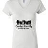 Women's Short Sleeve V-Neck T-Shirt Thumbnail