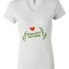Women's Short Sleeve V-Neck T-Shirt Thumbnail