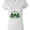 Women's Short Sleeve V-Neck T-Shirt Thumbnail