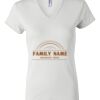 Women's Short Sleeve V-Neck T-Shirt Thumbnail