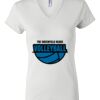 Women's Short Sleeve V-Neck T-Shirt Thumbnail