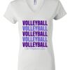 Women's Short Sleeve V-Neck T-Shirt Thumbnail