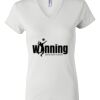 Women's Short Sleeve V-Neck T-Shirt Thumbnail